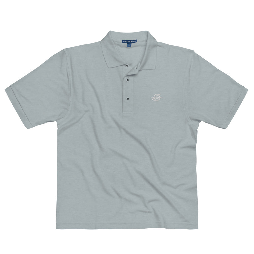 Akatsuki Leaf Polo - White