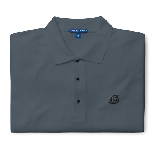 Leaf Village Polo - Black